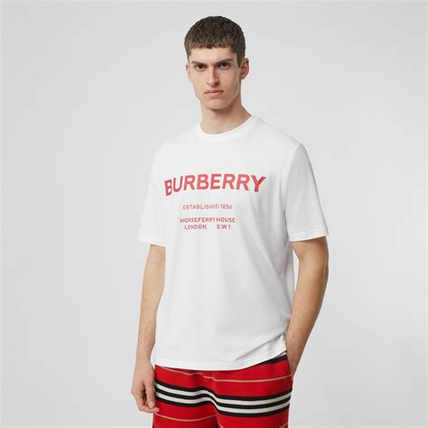 burberry horseferry print cotton t shirt|Burberry Horseferry Print Cotton T.